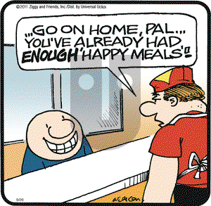 Ziggy on Monday September 26, 2011 Comic Strip