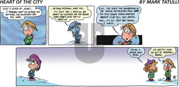 Heart of the City on Sunday February 12, 2017 Comic Strip