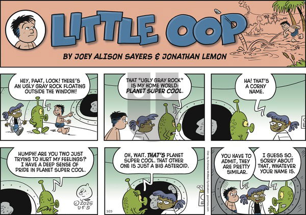 Alley Oop on Sunday March 23, 2025 Comic Strip