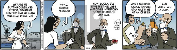 Alley Oop on Friday December 5, 2025 Comic Strip