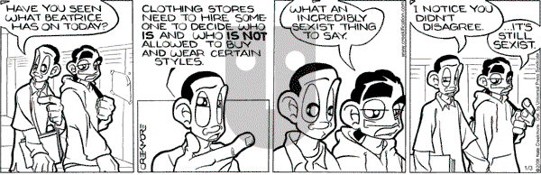 Maintaining on Thursday January 3, 2008 Comic Strip