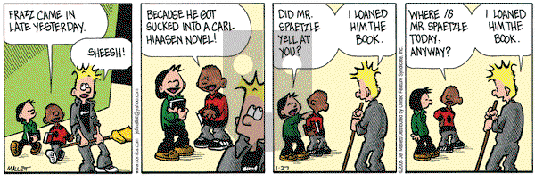 Frazz on Thursday January 27, 2005 Comic Strip