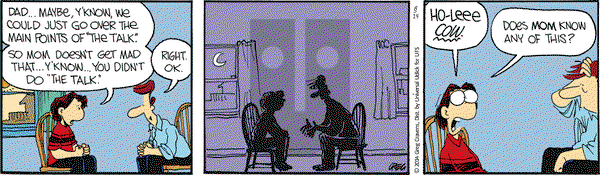 The Buckets on Thursday August 14, 2014 Comic Strip