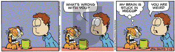 Garfield on Wednesday July 13, 2005 Comic Strip