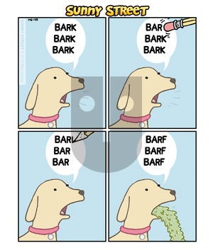 Sunny Street on Monday March 14, 2016 Comic Strip