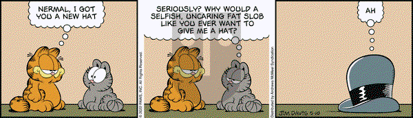 Garfield - Tuesday May 10, 2022 Comic Strip