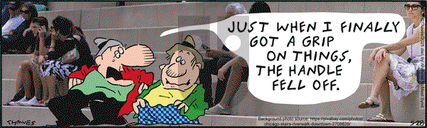 Frank and Ernest on Wednesday May 28, 2025 Comic Strip