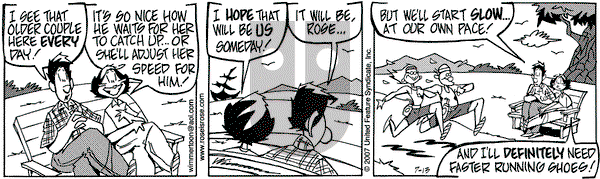 Rose is Rose on Friday July 13, 2007 Comic Strip