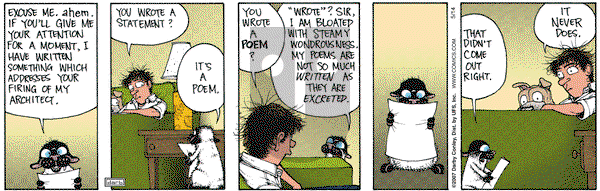 Get Fuzzy on Wednesday May 30, 2007 Comic Strip