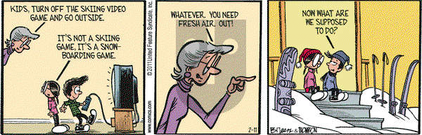 Grand Avenue on Friday February 11, 2011 Comic Strip