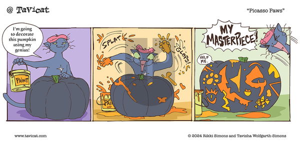 @Tavicat on Wednesday October 9, 2024 Comic Strip