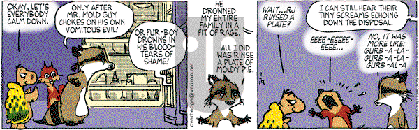 Over the Hedge on Thursday July 19, 2012 Comic Strip