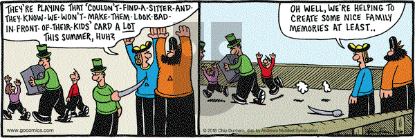 Overboard on Monday August 6, 2018 Comic Strip