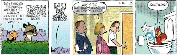 Over the Hedge on Saturday July 16, 2016 Comic Strip