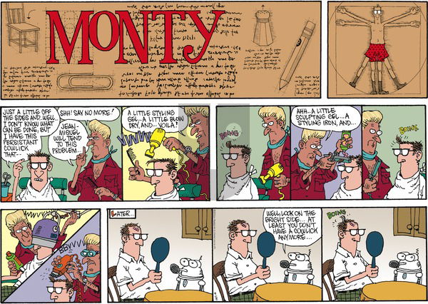 Monty on Sunday September 8, 2013 Comic Strip