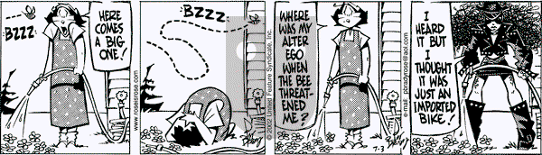 Rose is Rose on Wednesday July 3, 2002 Comic Strip