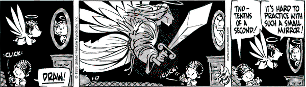 Rose is Rose on Tuesday January 12, 1999 Comic Strip