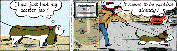 Fred Basset - Friday February 7, 2020 Comic Strip