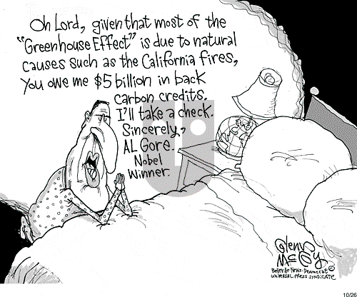 Glenn McCoy on Friday October 26, 2007 Comic Strip