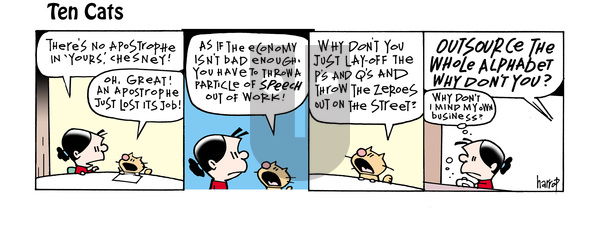 Ten Cats - Friday September 30, 2022 Comic Strip