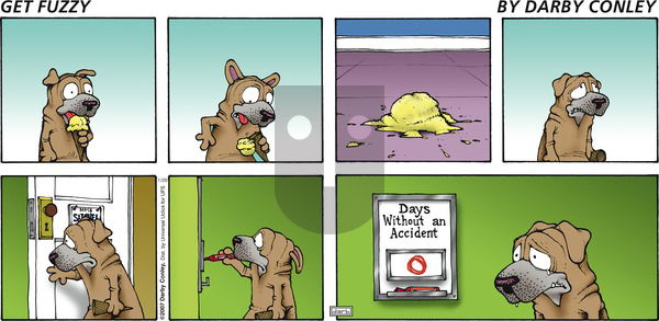 Get Fuzzy on Sunday January 20, 2013 Comic Strip