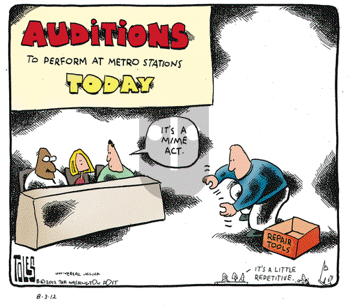 Tom Toles on Friday August 3, 2012 Comic Strip