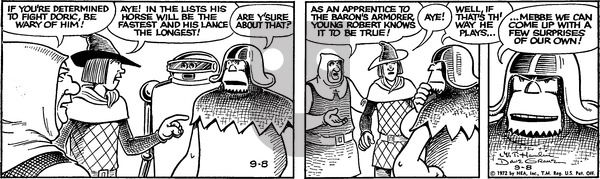 Alley Oop on Friday September 8, 1972 Comic Strip