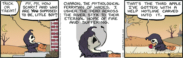 DeFlocked on Thursday October 30, 2008 Comic Strip