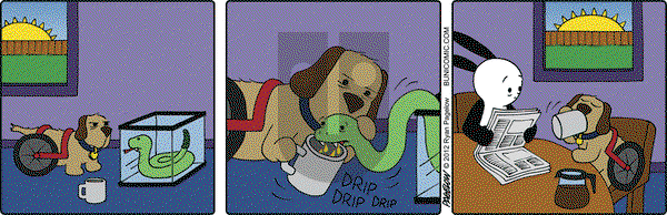 Buni - Wednesday August 8, 2012 Comic Strip