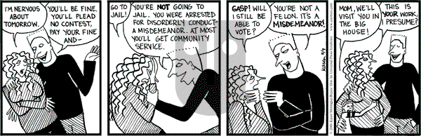 Clear Blue Water on Thursday February 9, 2006 Comic Strip