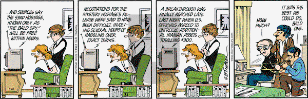 Doonesbury on Monday January 26, 2015 Comic Strip