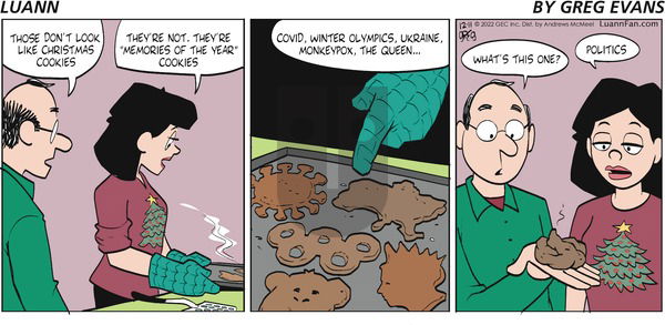 Luann - Sunday December 11, 2022 Comic Strip