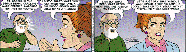 Alley Oop on Wednesday June 8, 2011 Comic Strip