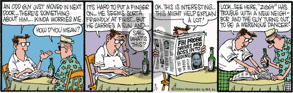 Monty on Wednesday September 17, 2008 Comic Strip