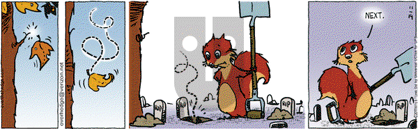 Over the Hedge on Monday November 14, 2011 Comic Strip