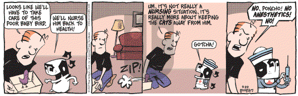 Pooch Cafe on Saturday September 22, 2007 Comic Strip