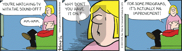 The Born Loser on Friday January 16, 2015 Comic Strip