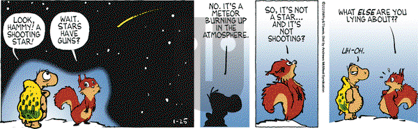 Over the Hedge - Saturday January 25, 2025 Comic Strip