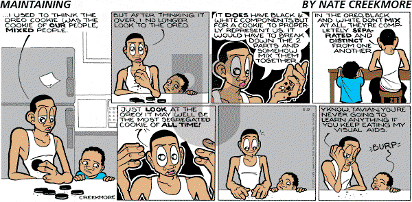 Maintaining on Sunday May 13, 2007 Comic Strip