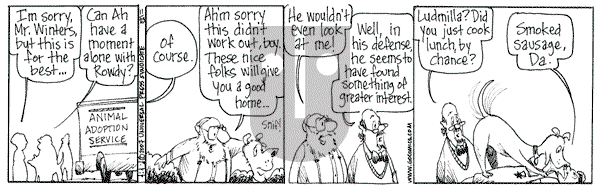 The Elderberries on Friday November 23, 2007 Comic Strip