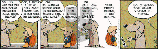 DeFlocked on Saturday March 16, 2013 Comic Strip