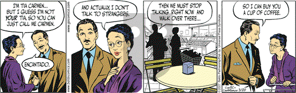 Baldo on Thursday March 29, 2007 Comic Strip