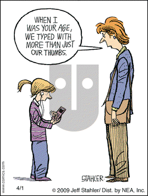 Moderately Confused on Wednesday April 1, 2009 Comic Strip