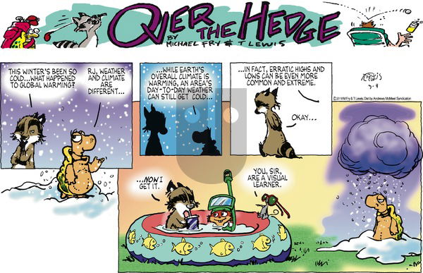 Over the Hedge on Sunday March 4, 2018 Comic Strip