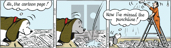 Fred Basset on Thursday July 9, 2015 Comic Strip
