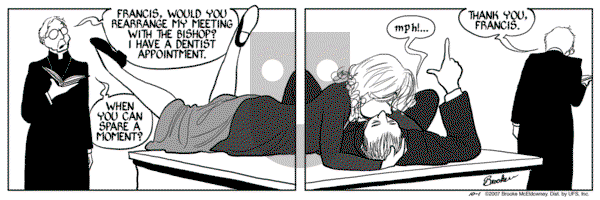 9 Chickweed Lane on Monday October 1, 2007 Comic Strip