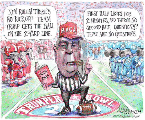 Matt Wuerker on Wednesday January 22, 2020 Comic Strip