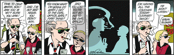 Doonesbury on Friday November 10, 2000 Comic Strip