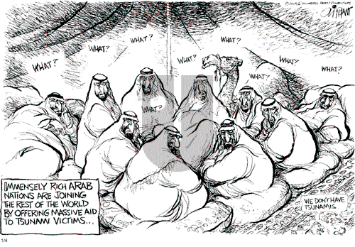 Pat Oliphant on Tuesday January 4, 2005 Comic Strip