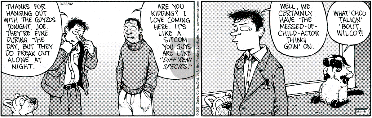 Get Fuzzy - Friday March 22, 2002 Comic Strip